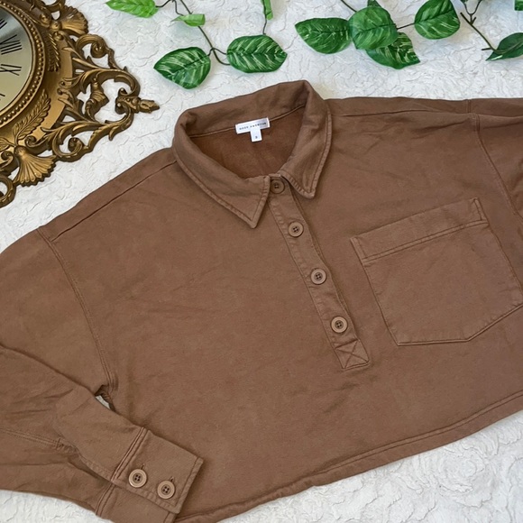 Good American Long Sleeve Sweatshirt - Picture 1 of 6